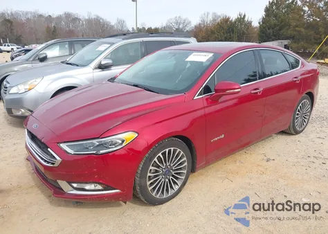 2017 Ford Fusion Hybrid Se z USA, uszkodzony, nr VIN 3FA6P0LU7HR240149